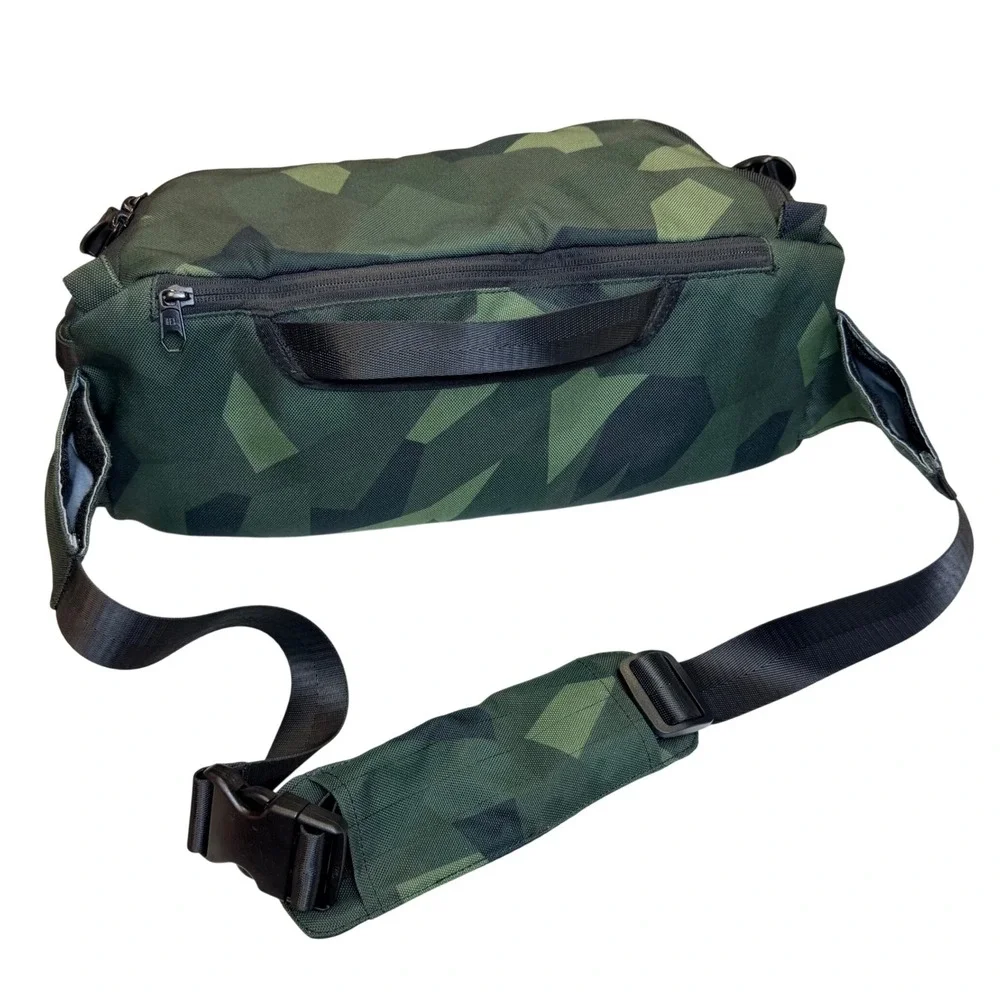 HEX Ranger DSLR Camera Hip Bag Green Camo Cordura Nylon Geometric Tactical
